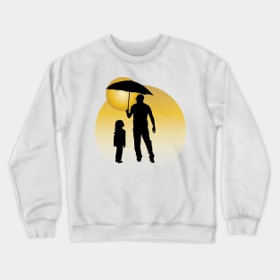 Dad and daughter Crewneck Sweatshirt